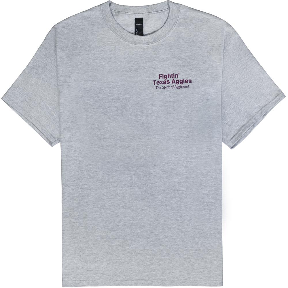 Texas A M General Patton Quote T Shirt Light Steel Aggieland Outfitters