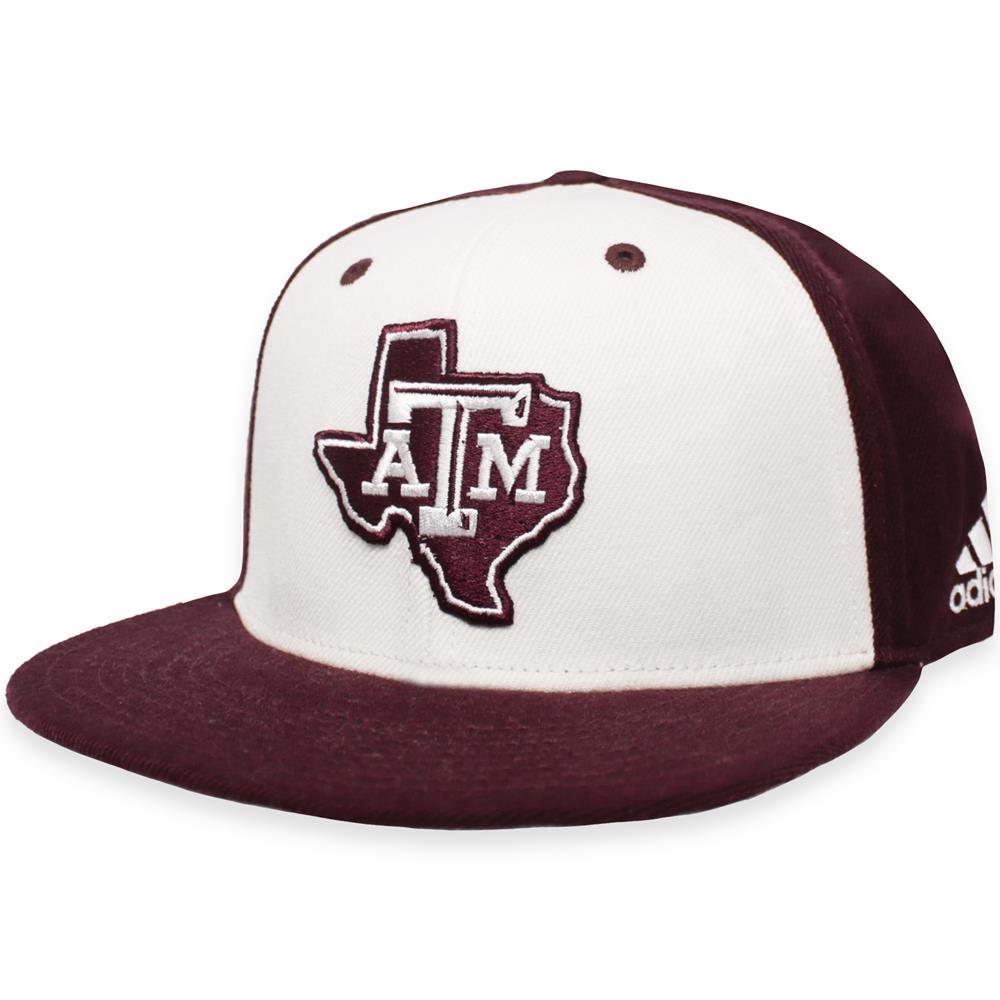 texas a&m on field baseball hat