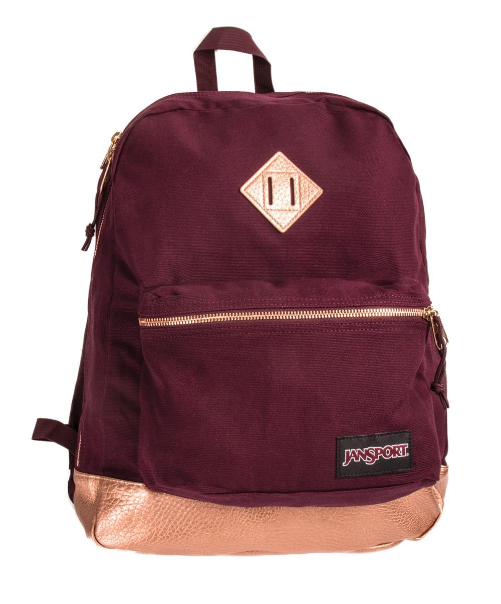 jansport rose gold