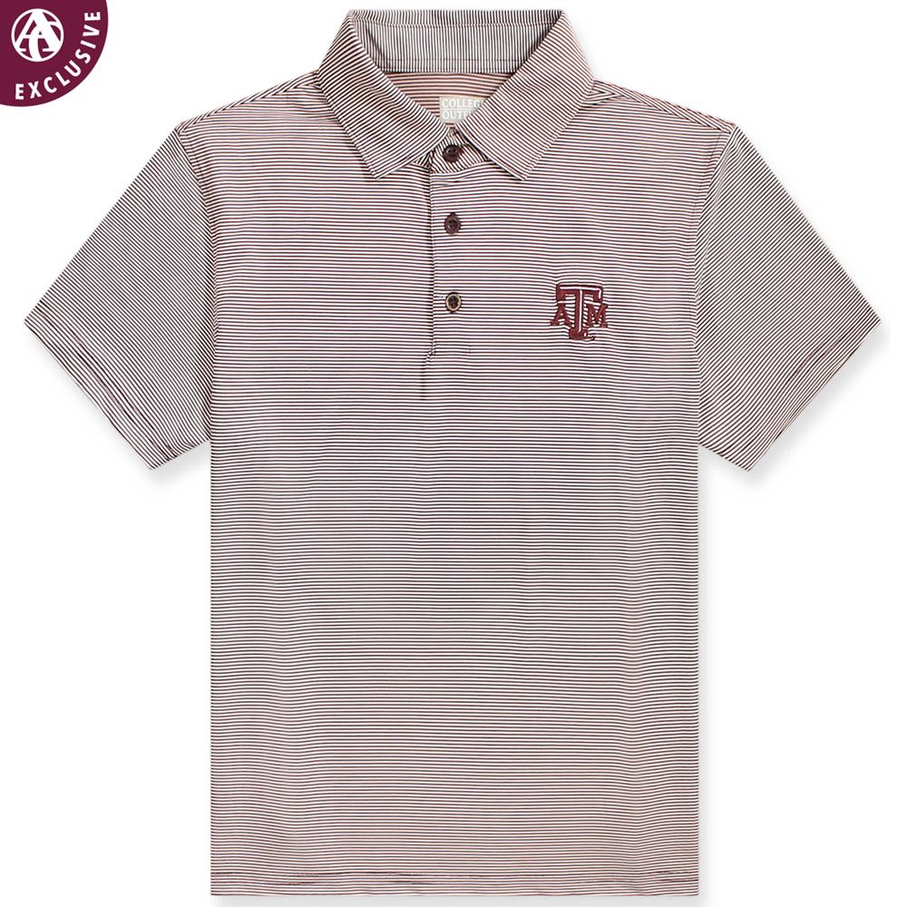 a&m mens polo shirt