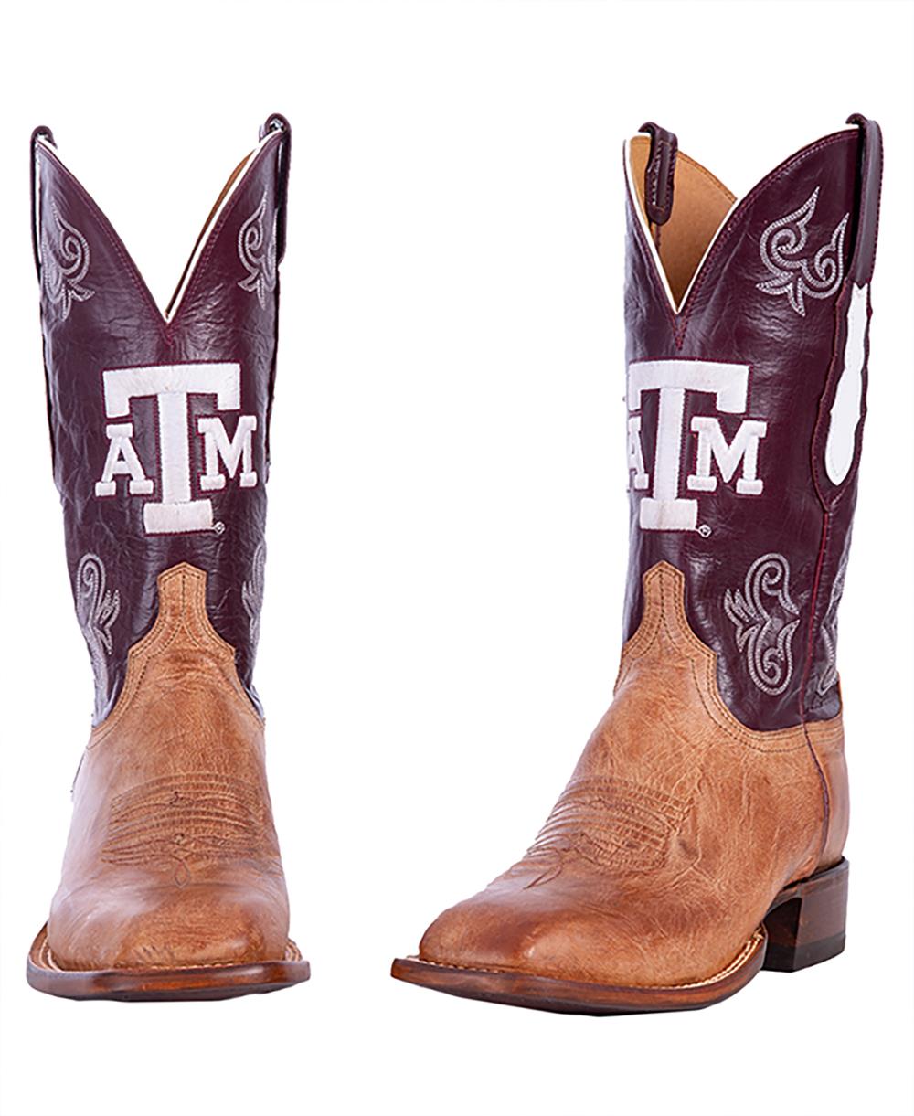 Texas a&m cowboy boots clearance