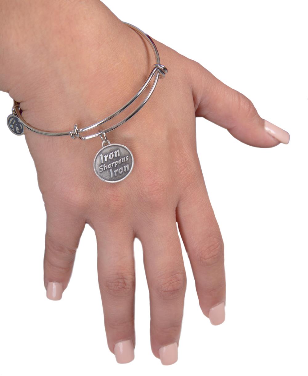 iron sharpens iron bracelet