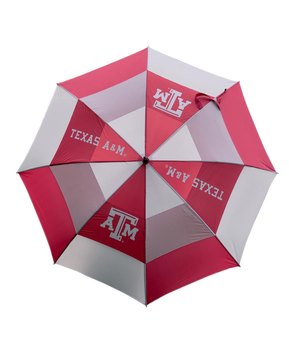 Texas A M Team Golf Umbrella Maroon White Aggieland Outfitters
