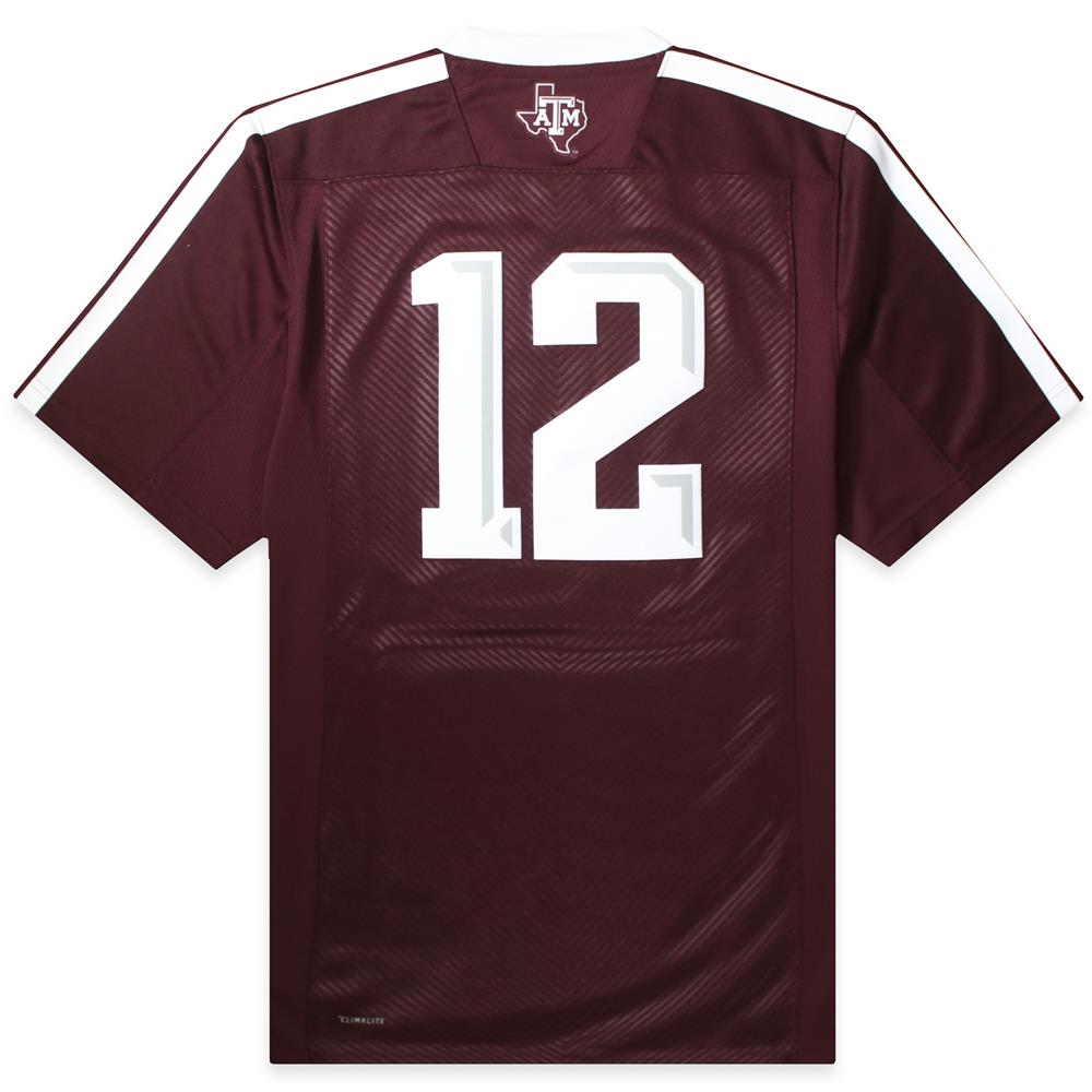 Texas A M Adidas Men S Premier Football Jersey Maroon Aggieland Outfitters