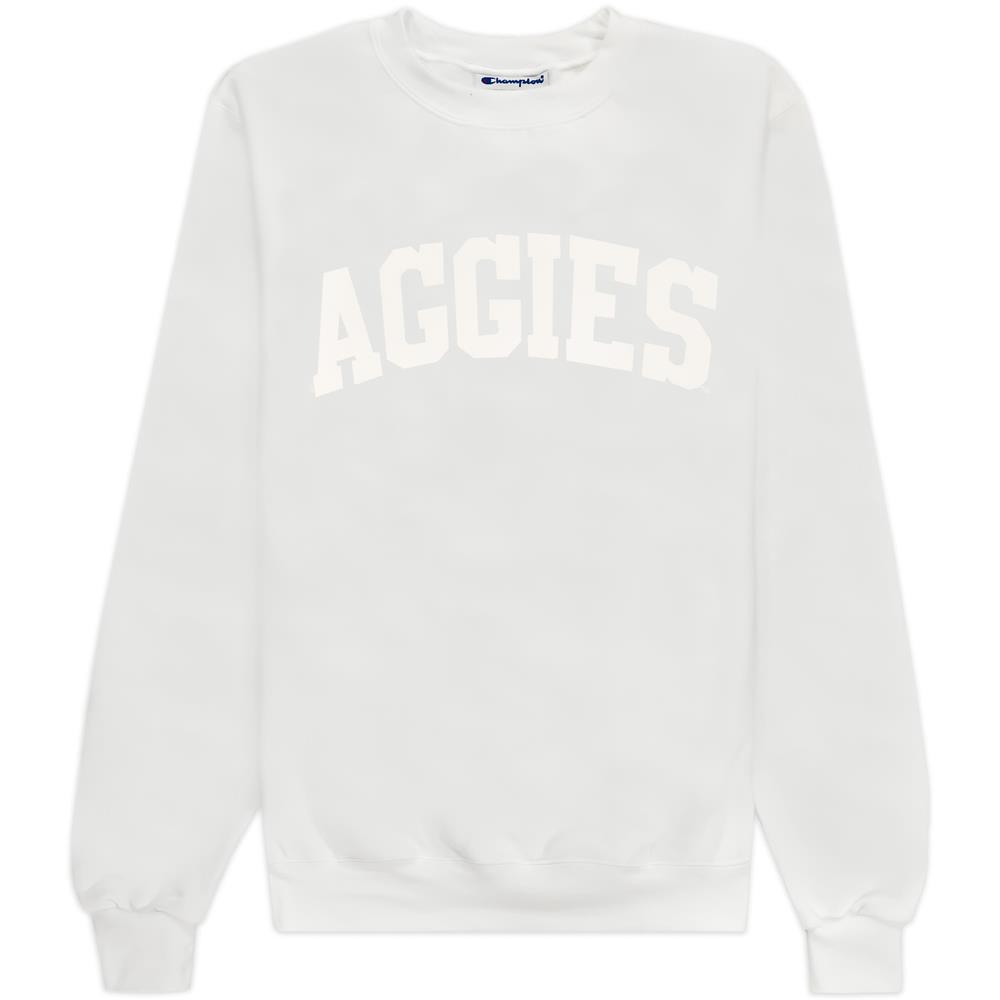 crewneck champion white