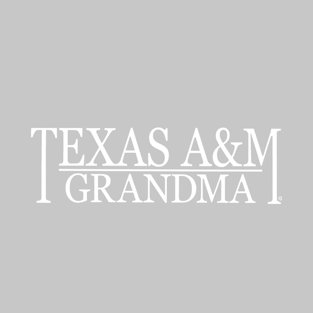 Texas A M Grandma Vinyl Decal White Aggieland Outfitters