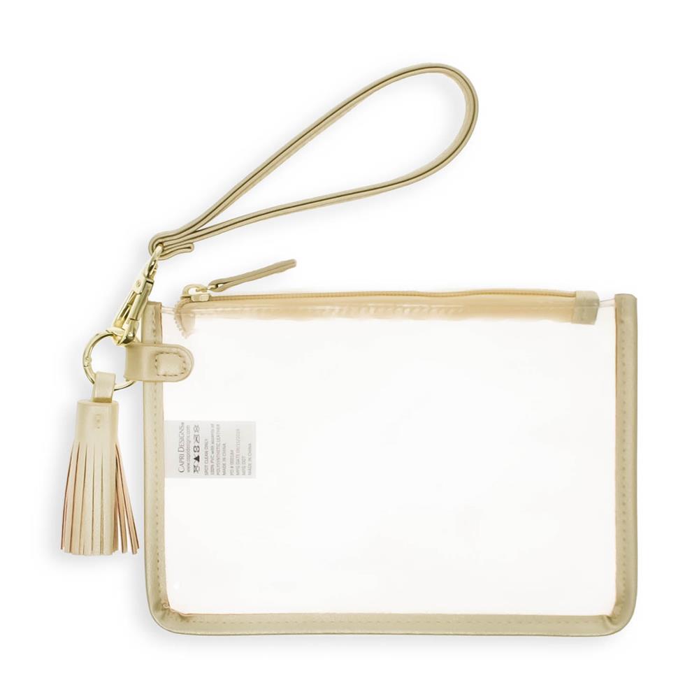 Gold wristlet clearance