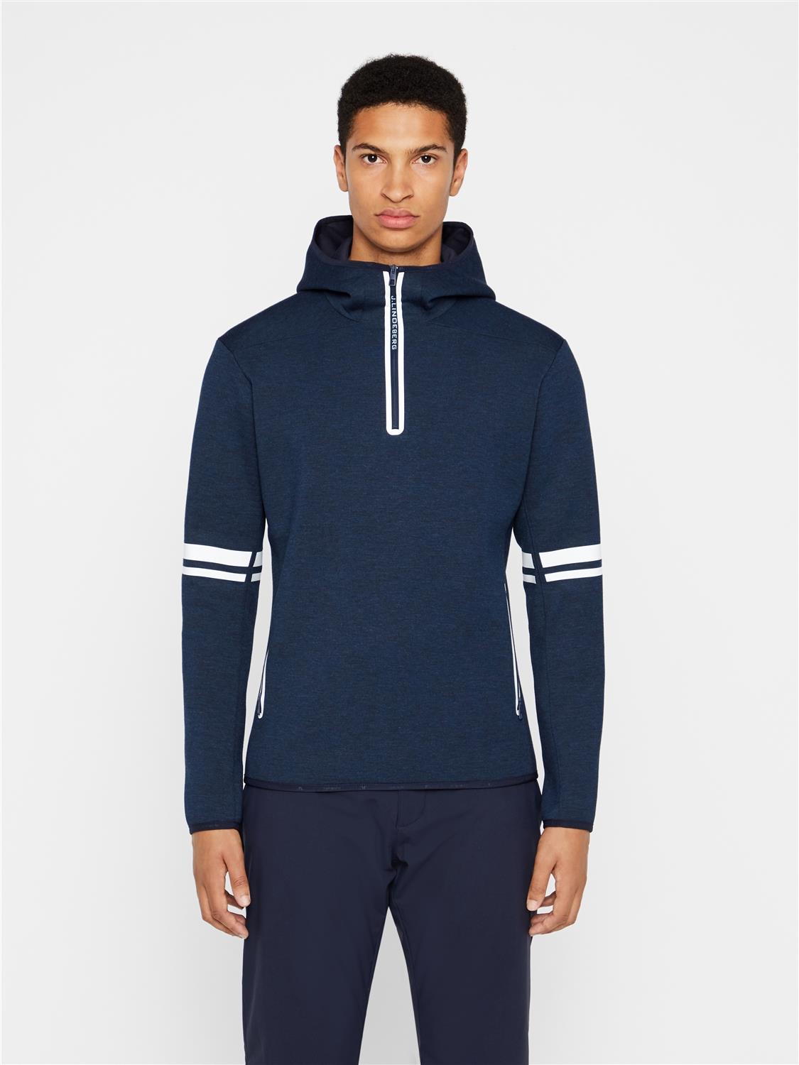 j lindeberg athletic tech sweat hoodie