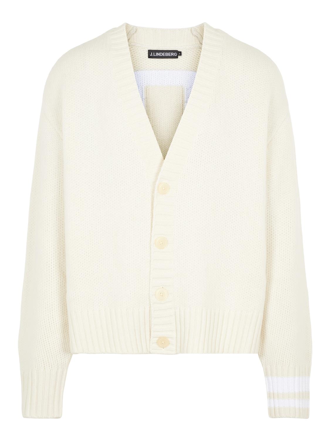 blue oversized cardigan