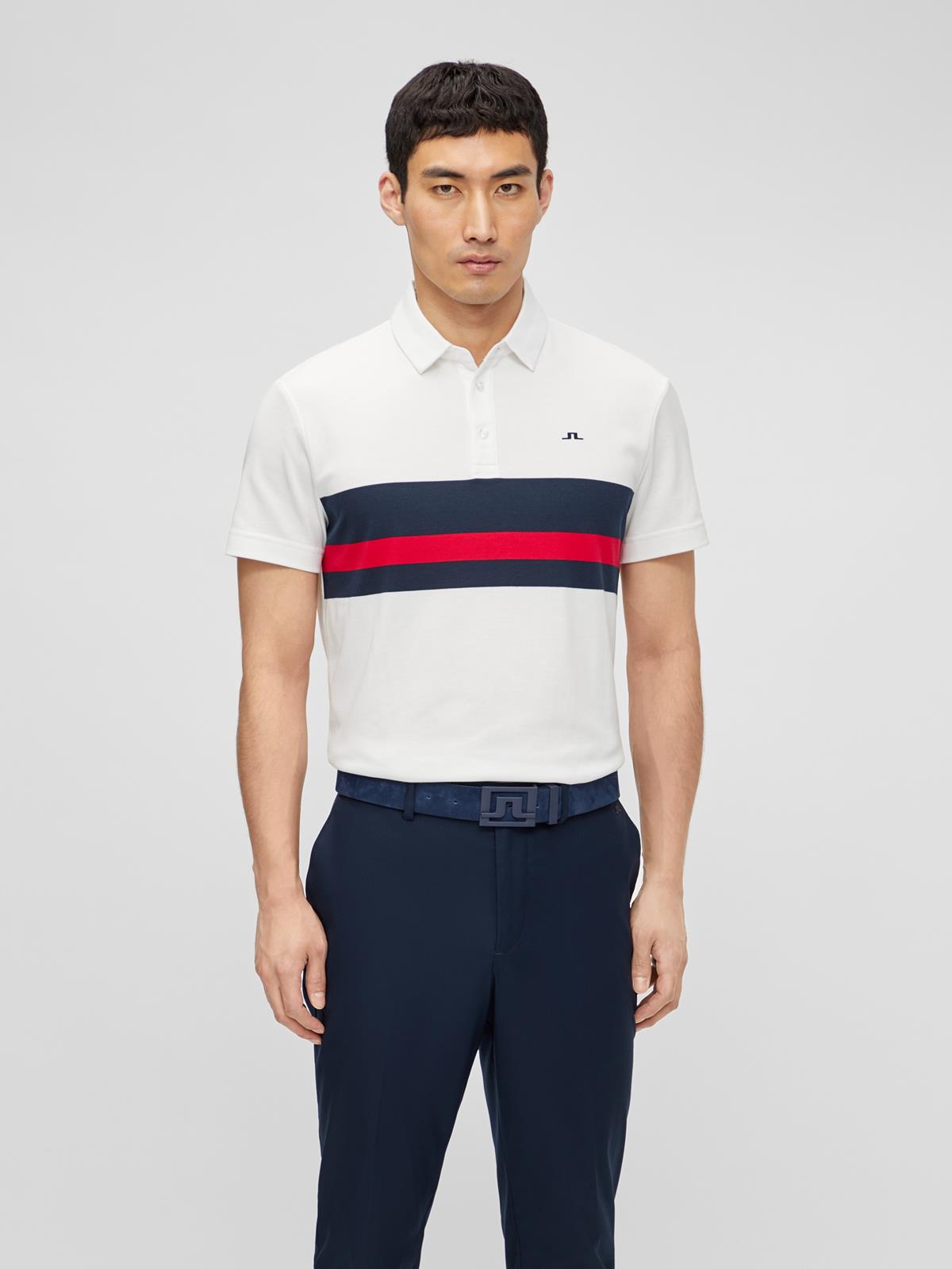 j lindeberg white polo