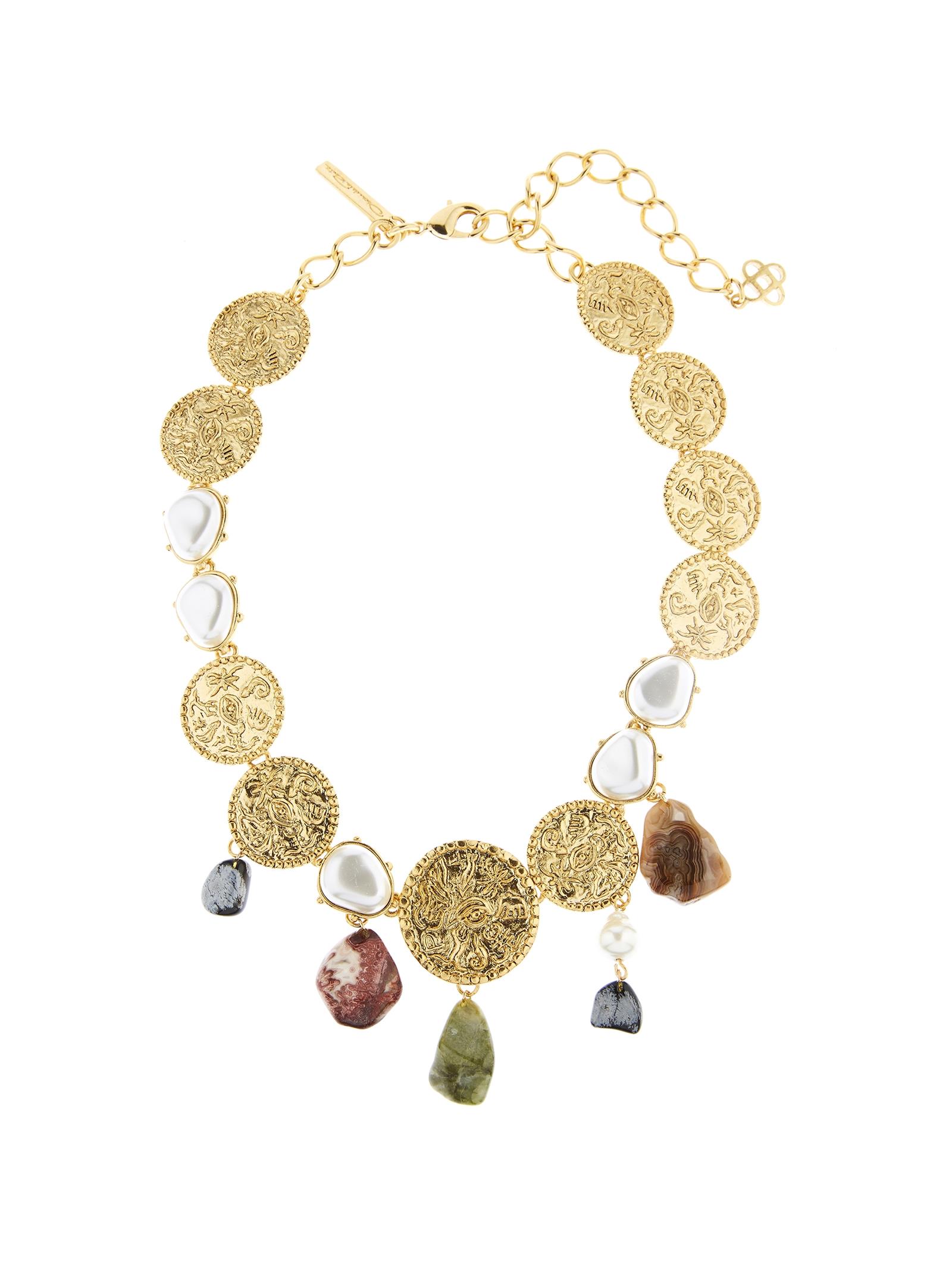 semi precious stone necklace