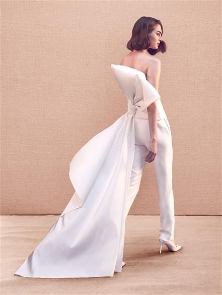 オスカー デ ラ レンタ ウェディングドレス パンツ