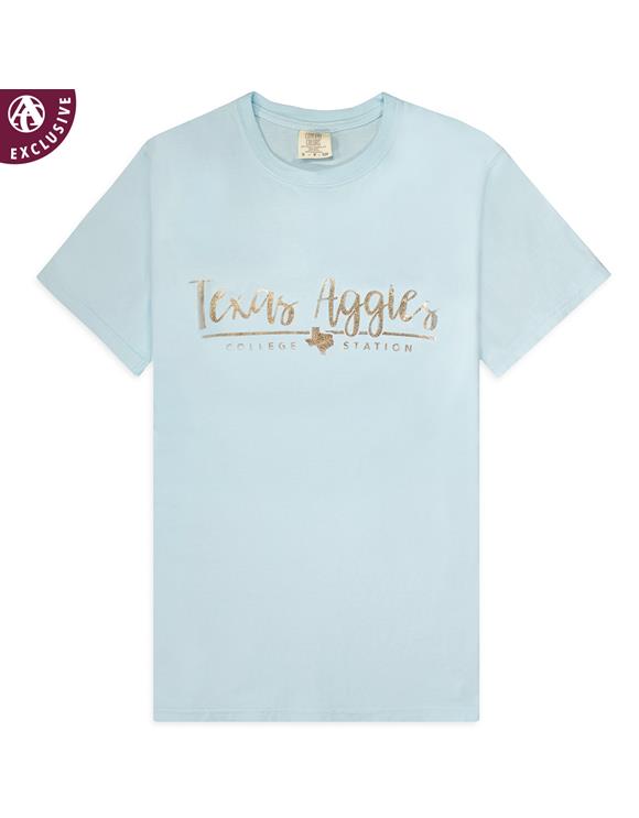 Texas A M Aggies Chambray And Rose Gold C1717 Chambray Aggieland