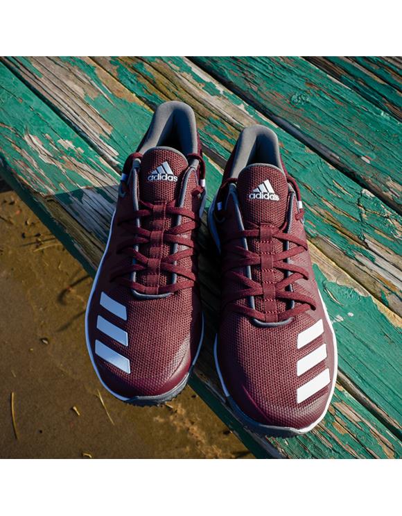 Maroon Adidas Speed Turf Shoes Maroon White Aggieland Outfitters