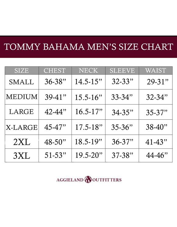 Texas A M Tommy Bahama Sport Competitor Check Long Sleeve Maroon