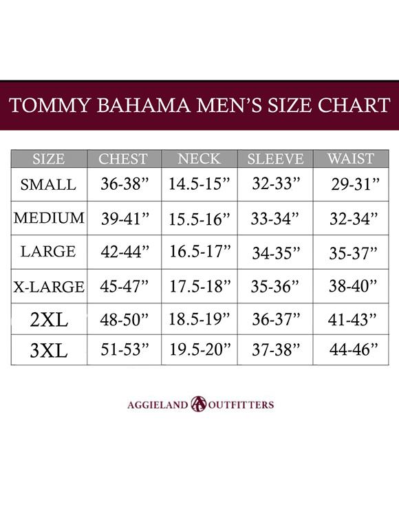 Tommy Bahama Men S Size Chart