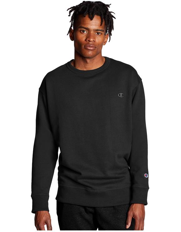 champion powerblend sweats pullover crew
