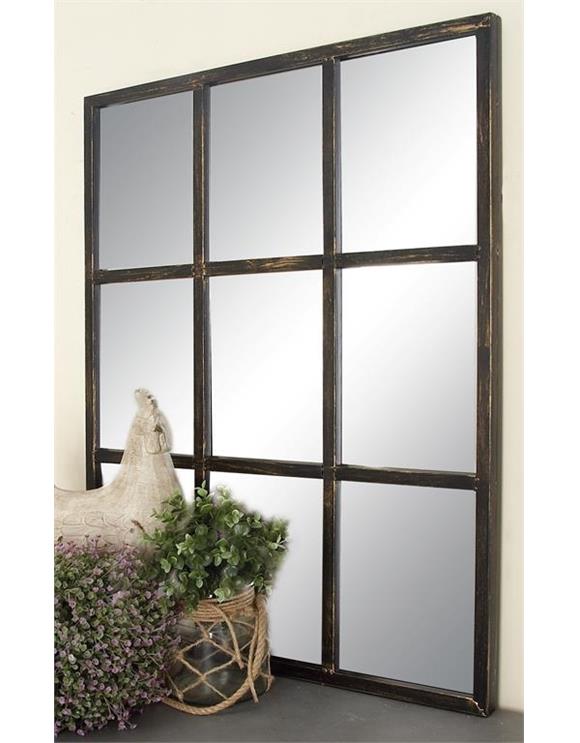 Black Window Pane Mirror Next Mirror Ideas