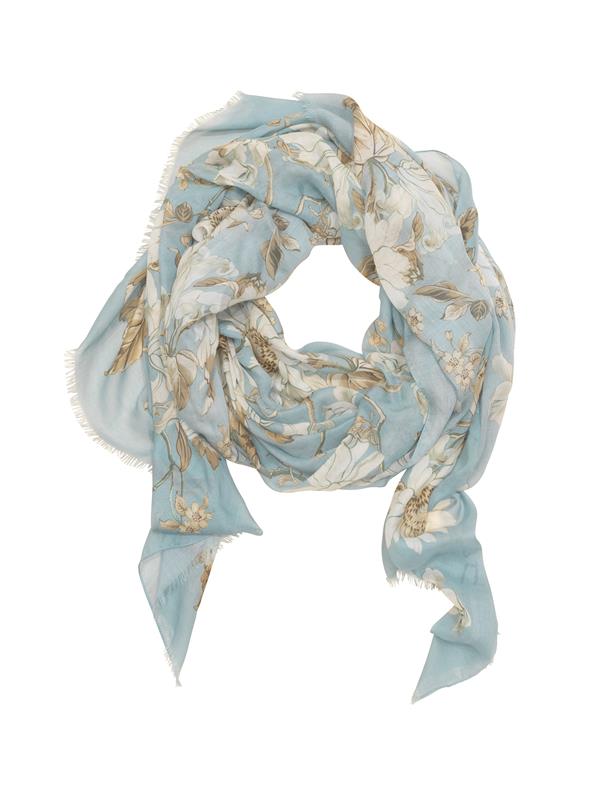 Image of Iris and Daisy Vine Modal Cashmere Scarf