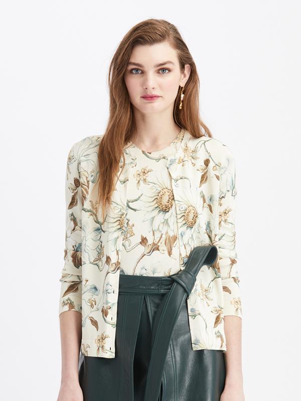 Image of Long Sleeve Knit Cardigan