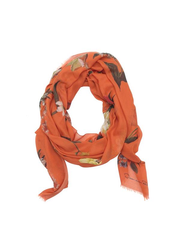 Image of Scattered Floral Scarf