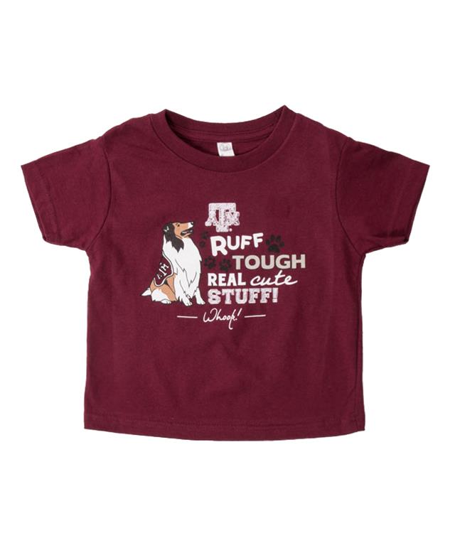 Texas A M Rough Tough Real Cute Toddler Maroon Aggieland Outfitters