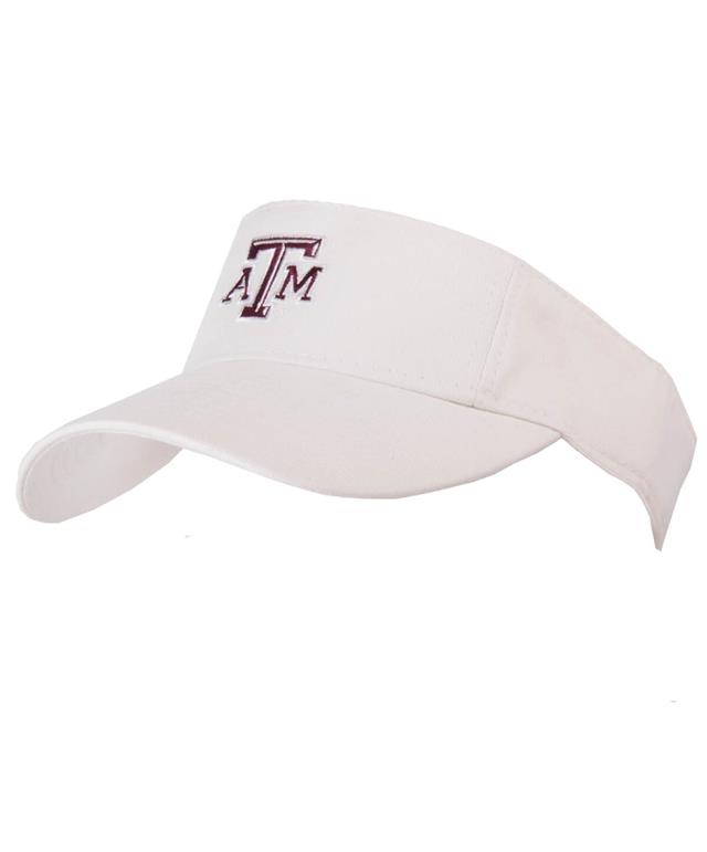 Adidas Texas A M Aggie Adjustable Visor White Aggieland Outfitters