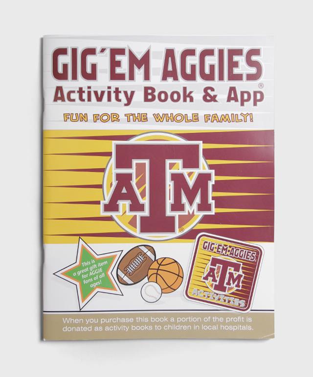 Texas A Amp M Aggie Activity Book