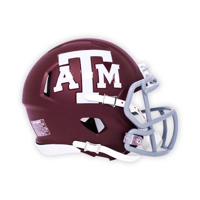 Riddell Aggie Speed Mini Football Helmet Maroon Aggieland Outfitters