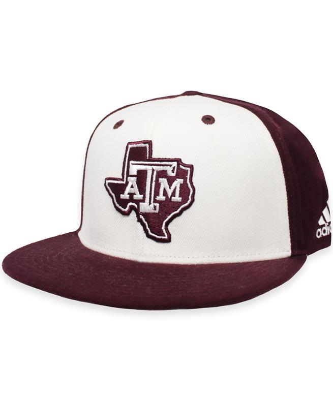 texas a&m on field baseball hat