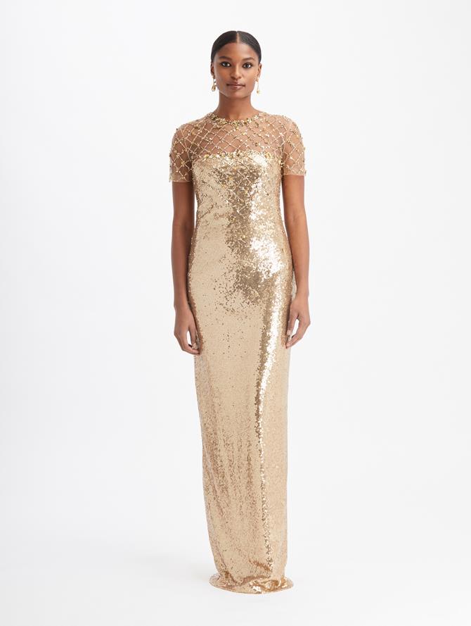 dress oscar de la renta