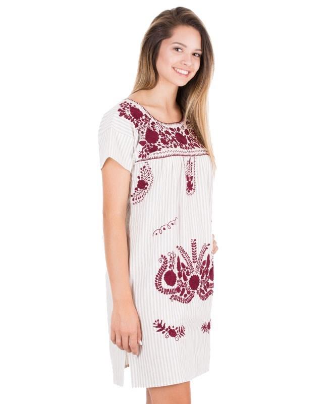 white puebla dress