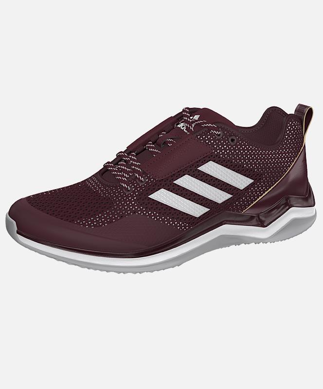 Adidas Maroon Speed Trainer 3 Shoes 