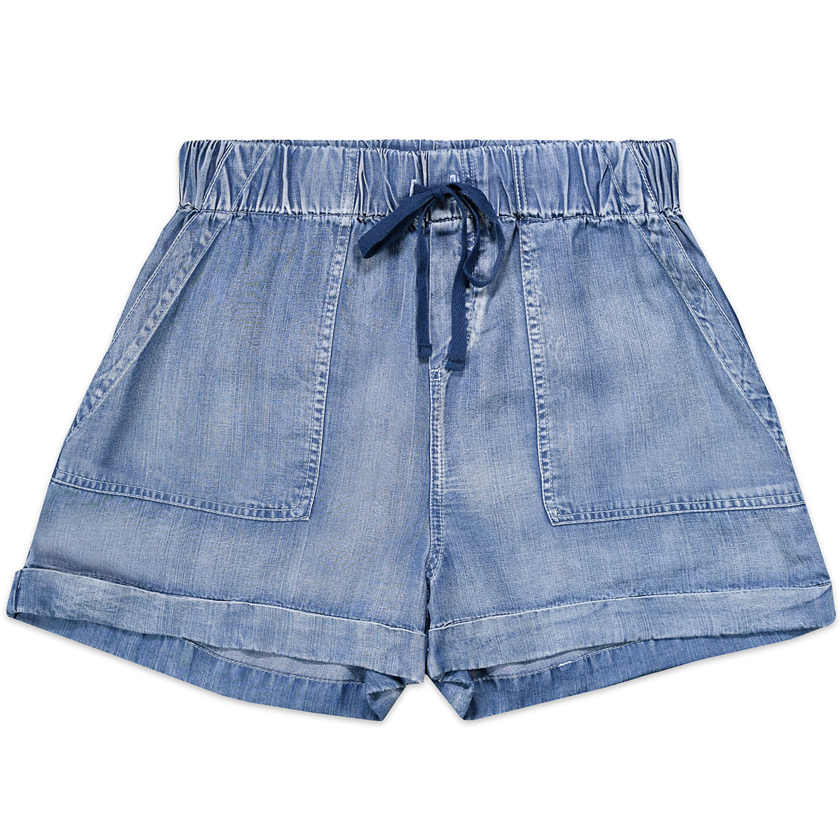 tie up jean shorts