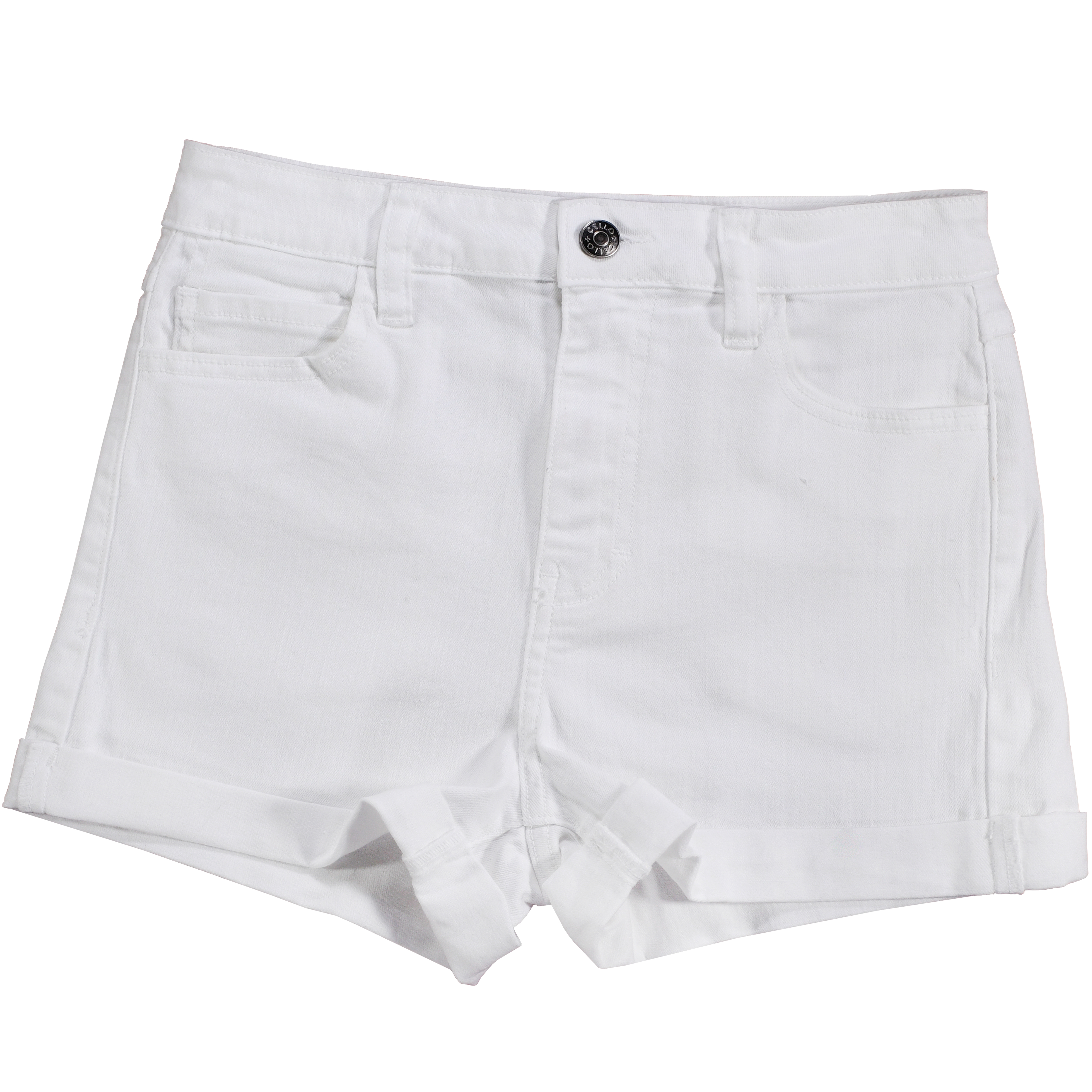 HIGH RISE WHITE SHORTS WHITE | Aggieland Outfitters