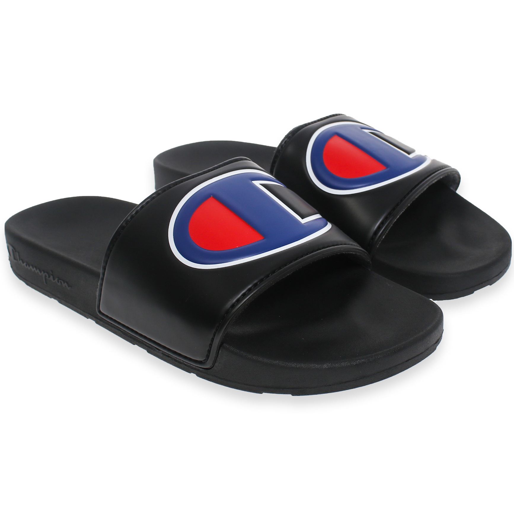 Champion Slides Black | Aggieland Outfitters