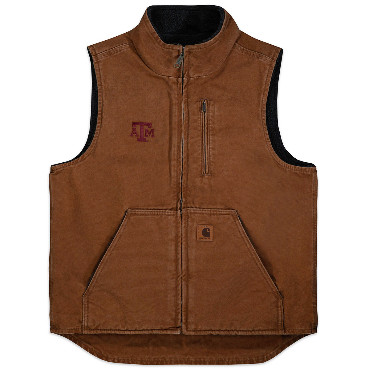 Sherpa Vest Carhartt Tan | Aggieland Outfitters